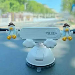 Mobile phone holder, car-mounted suction cup type car instrument support, navigation system, interior vehicle, new model female driver cartoon