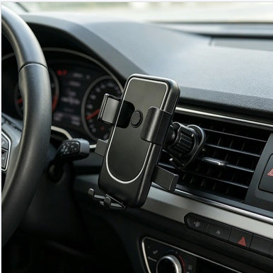Car Phone Mount with Suction Cup Vent Clip, Universal Auto Navigation Holder